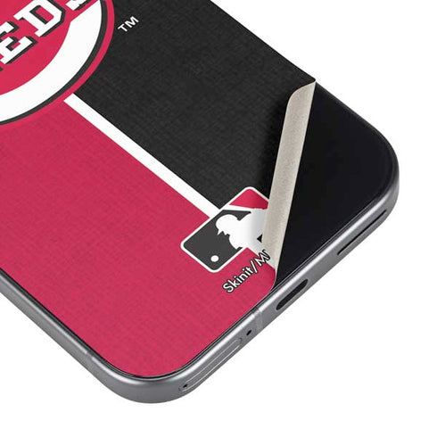 MLB Cincinnati Reds Split Pixel 9 Pro XL Skin